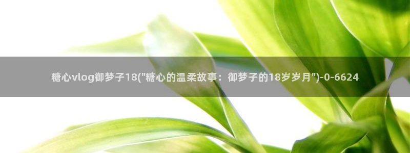 糖心vlgo入口：糖心vlog御梦子18(\