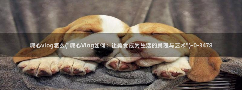 糖心小巨是谁：糖心vlog怎么(\